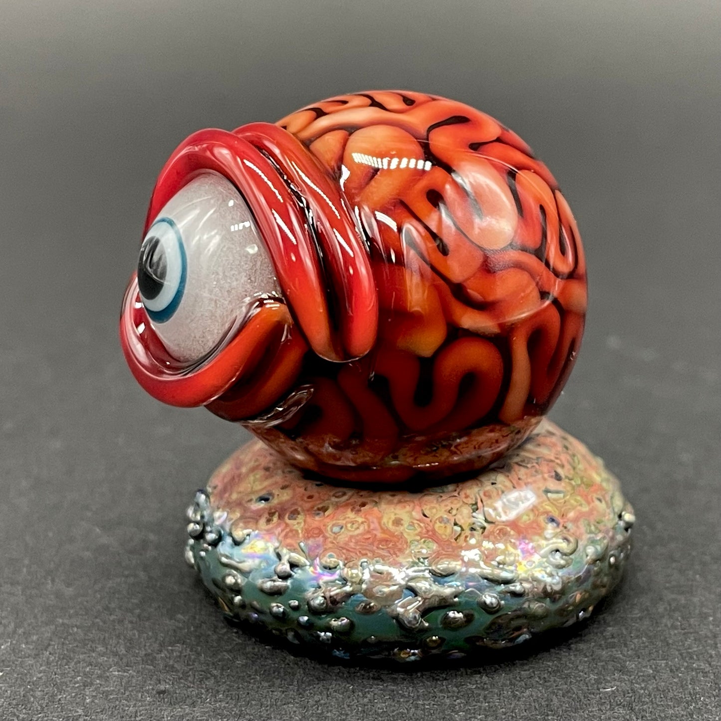 Brain marble and stand