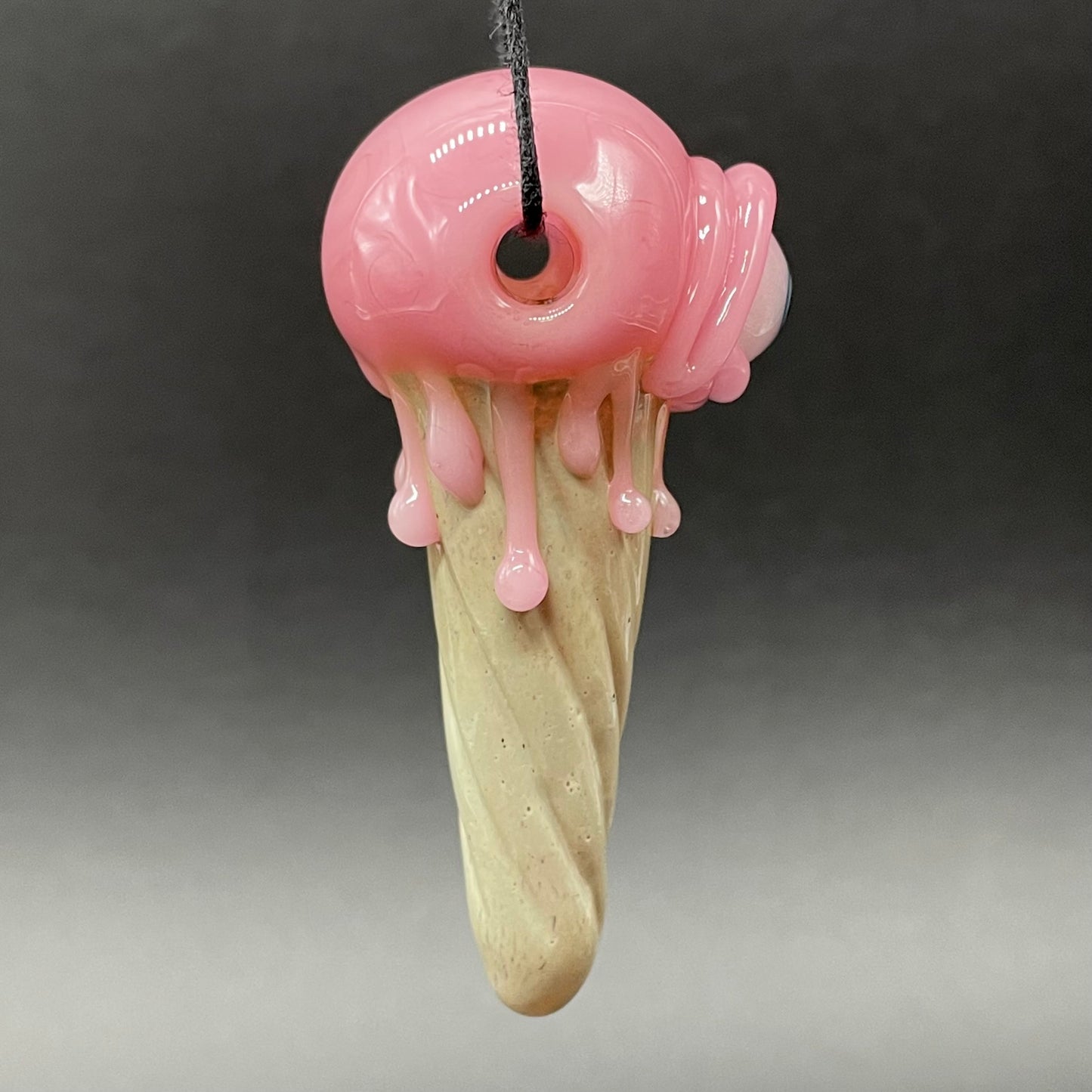 Eye scream cone pendant