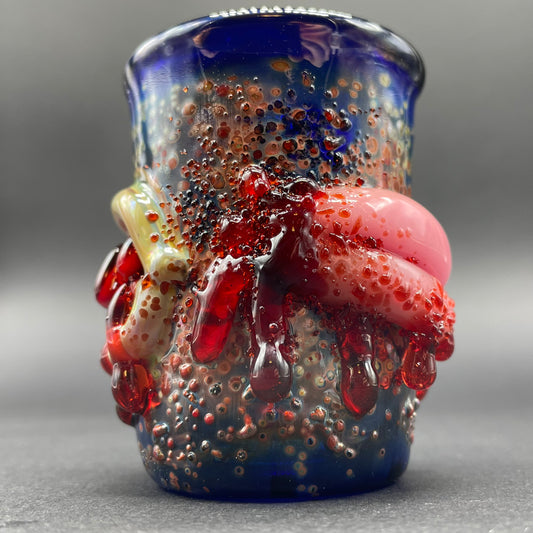 Bite your tongue shot glass