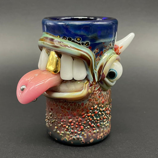 Pierced Tongue Shot Glass