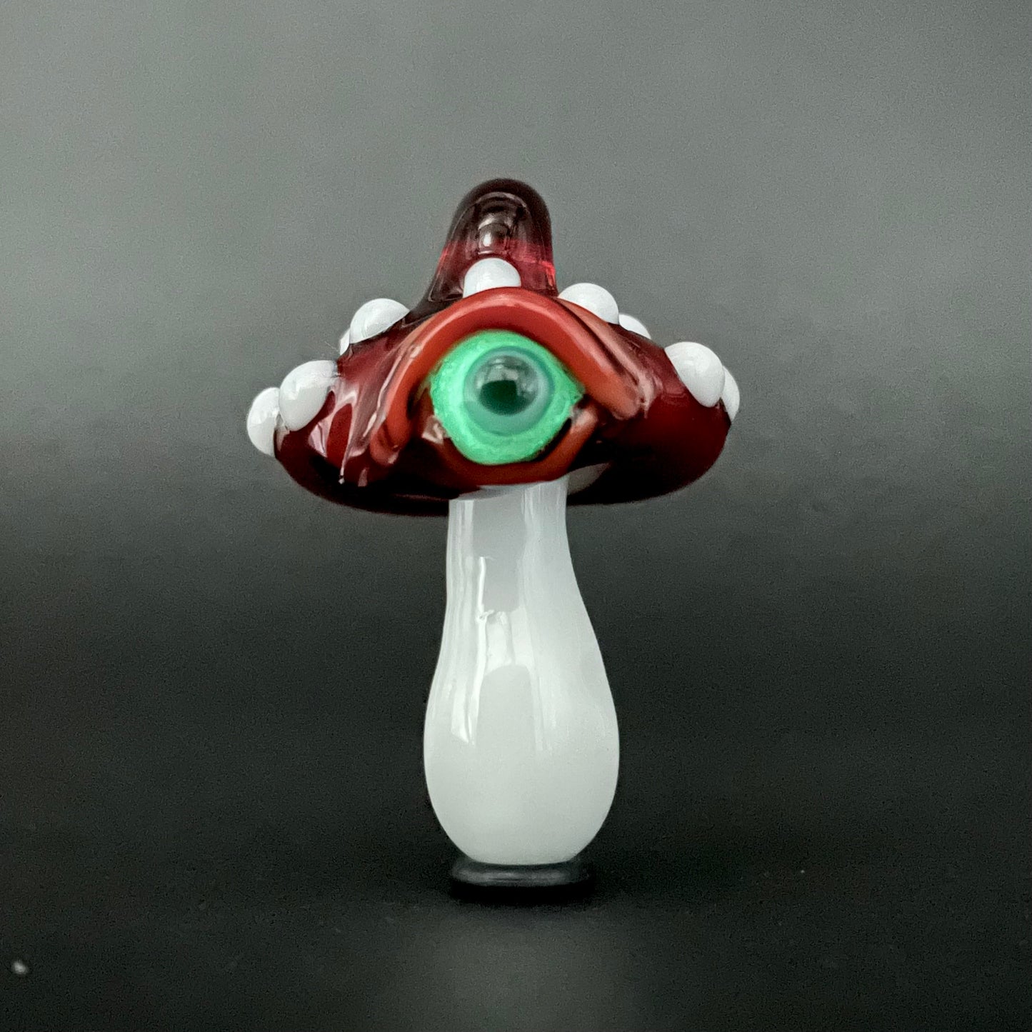 Cyclops mushroom pendant