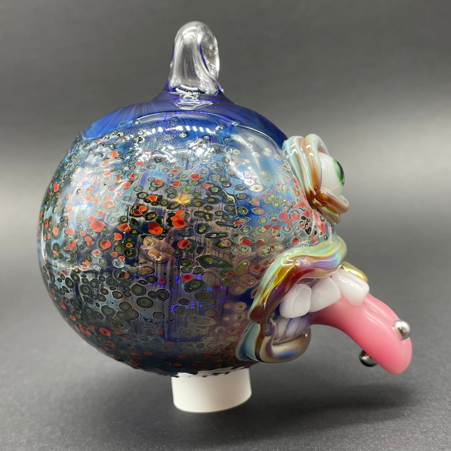 Pierced tongue cyclops ornament