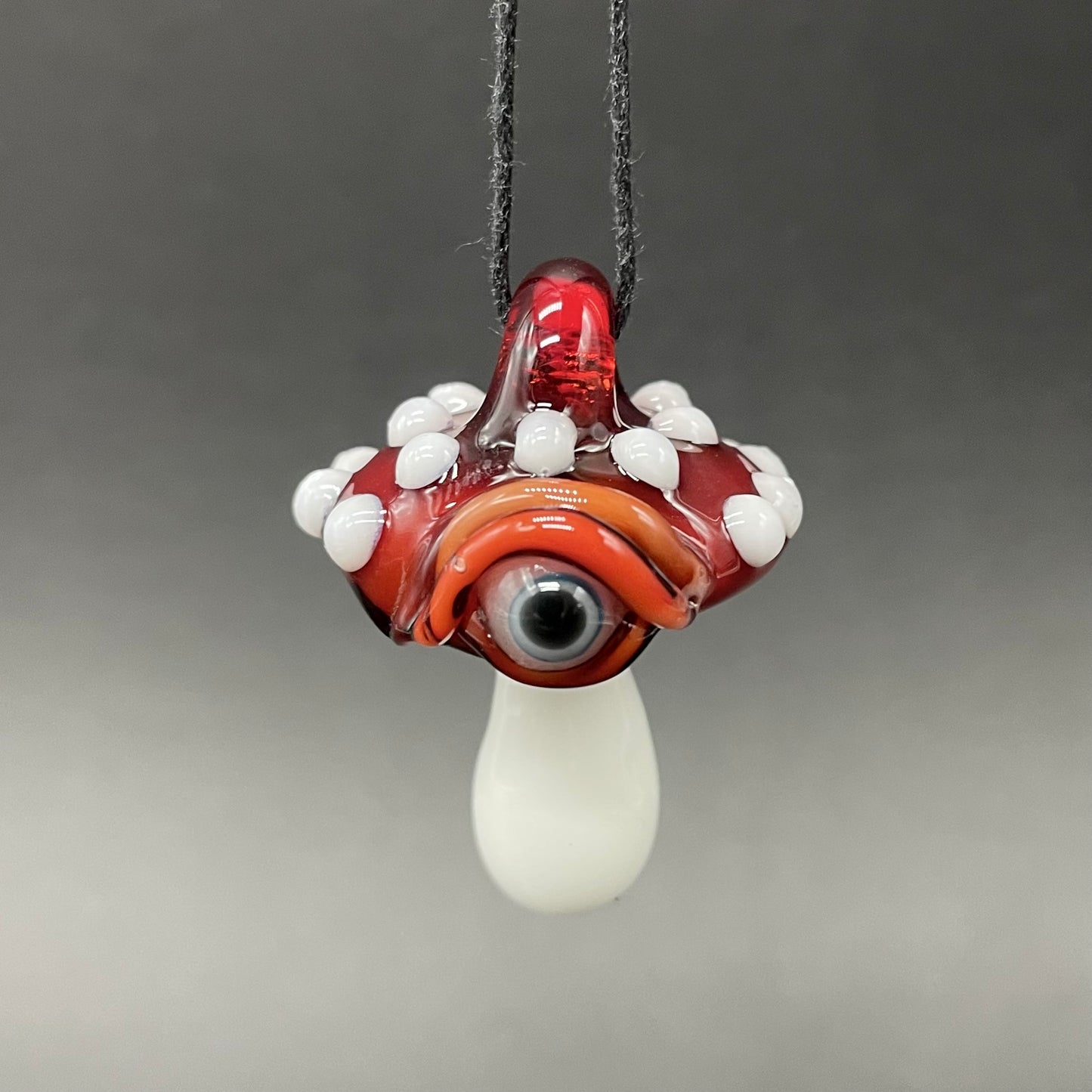 Cyclops mushroom pendant
