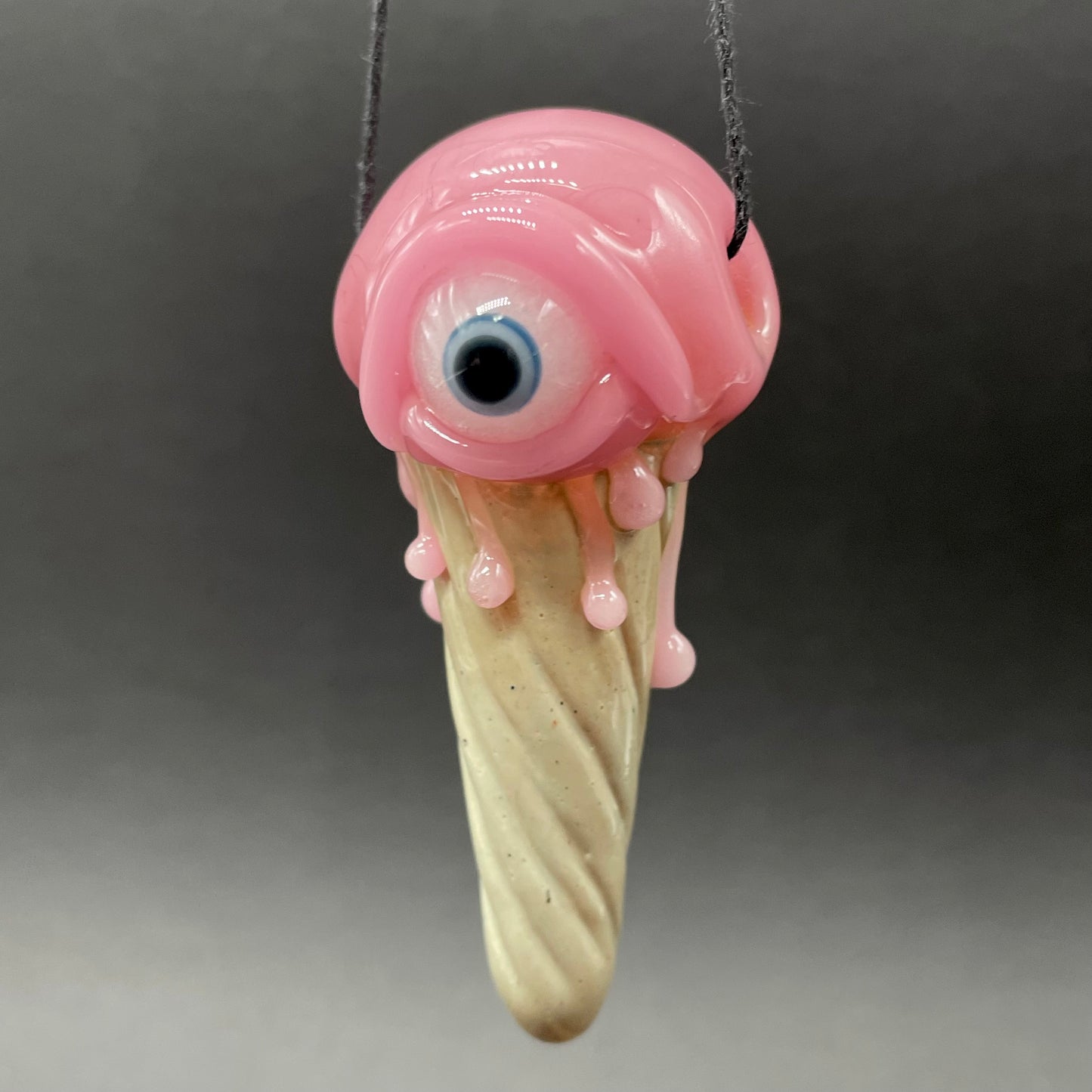 Eye scream cone pendant