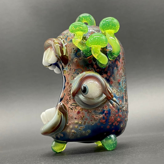 Screaming incense burner