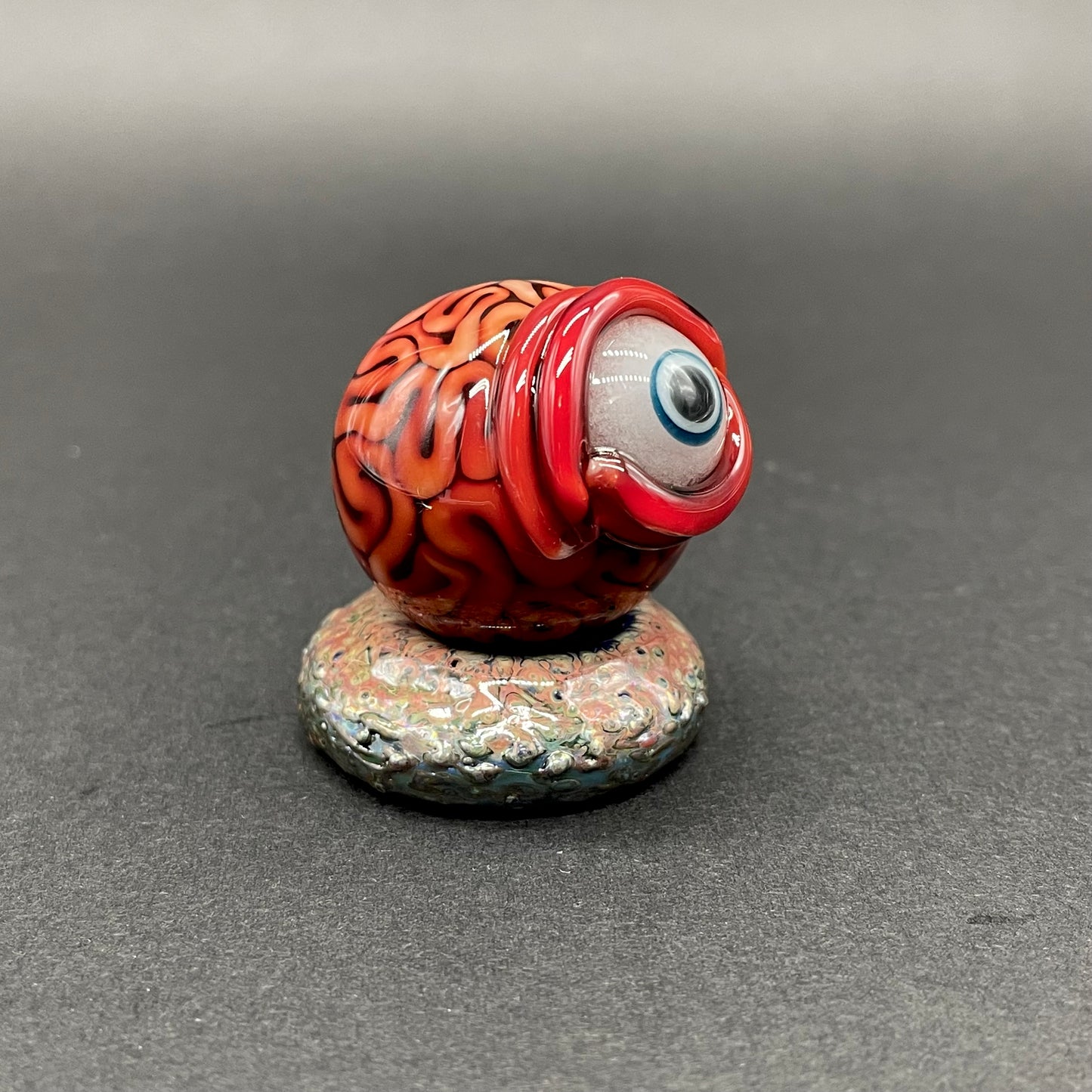 Brain marble and stand