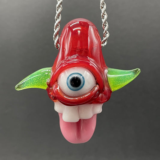 Licky McOneEye glass pendant