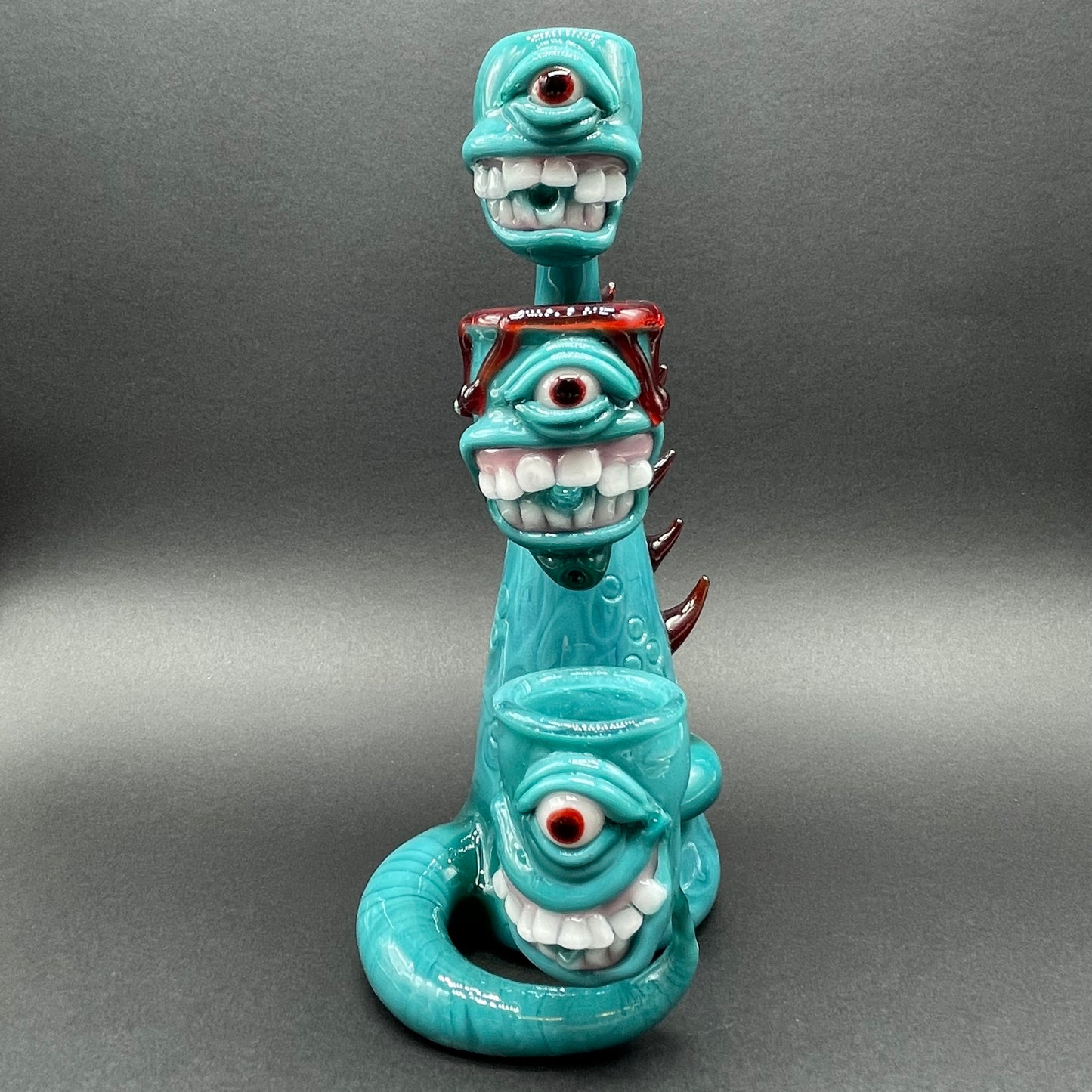 3 headed downdraft incense burner