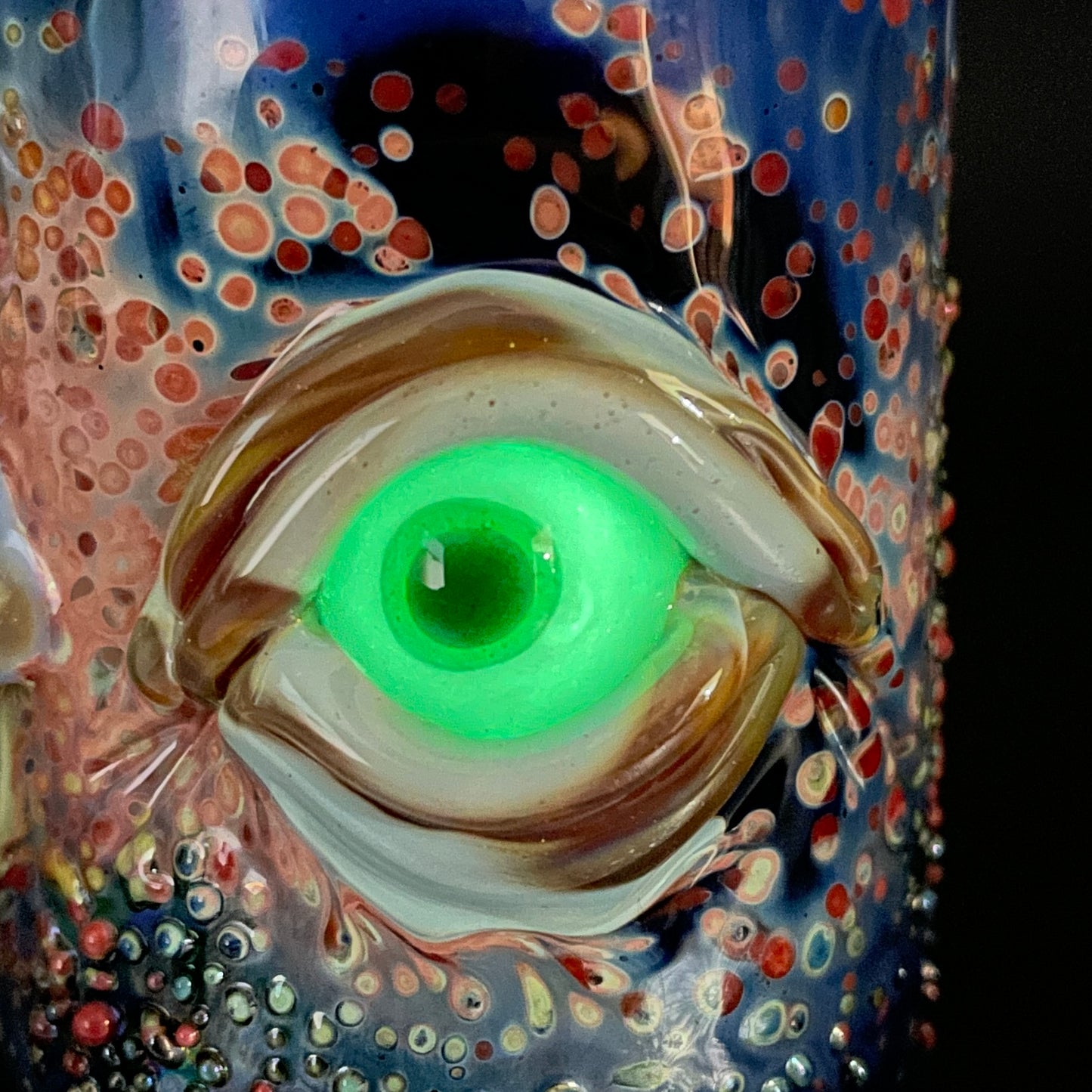 Brain eating zombie shot glass