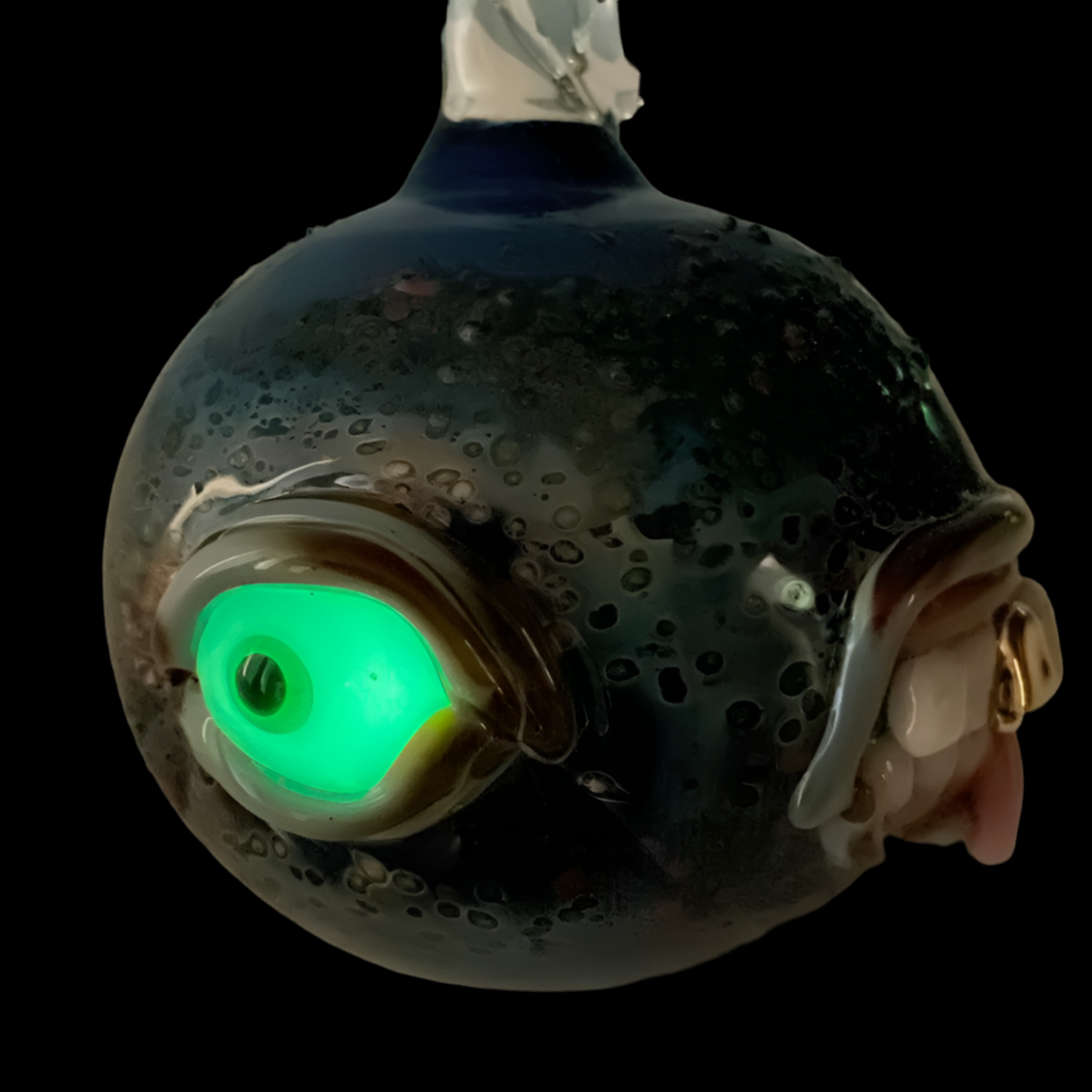 Sneaky eye cyclops ornament
