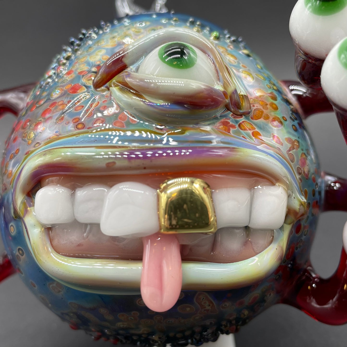 Eye stalk monster ornament