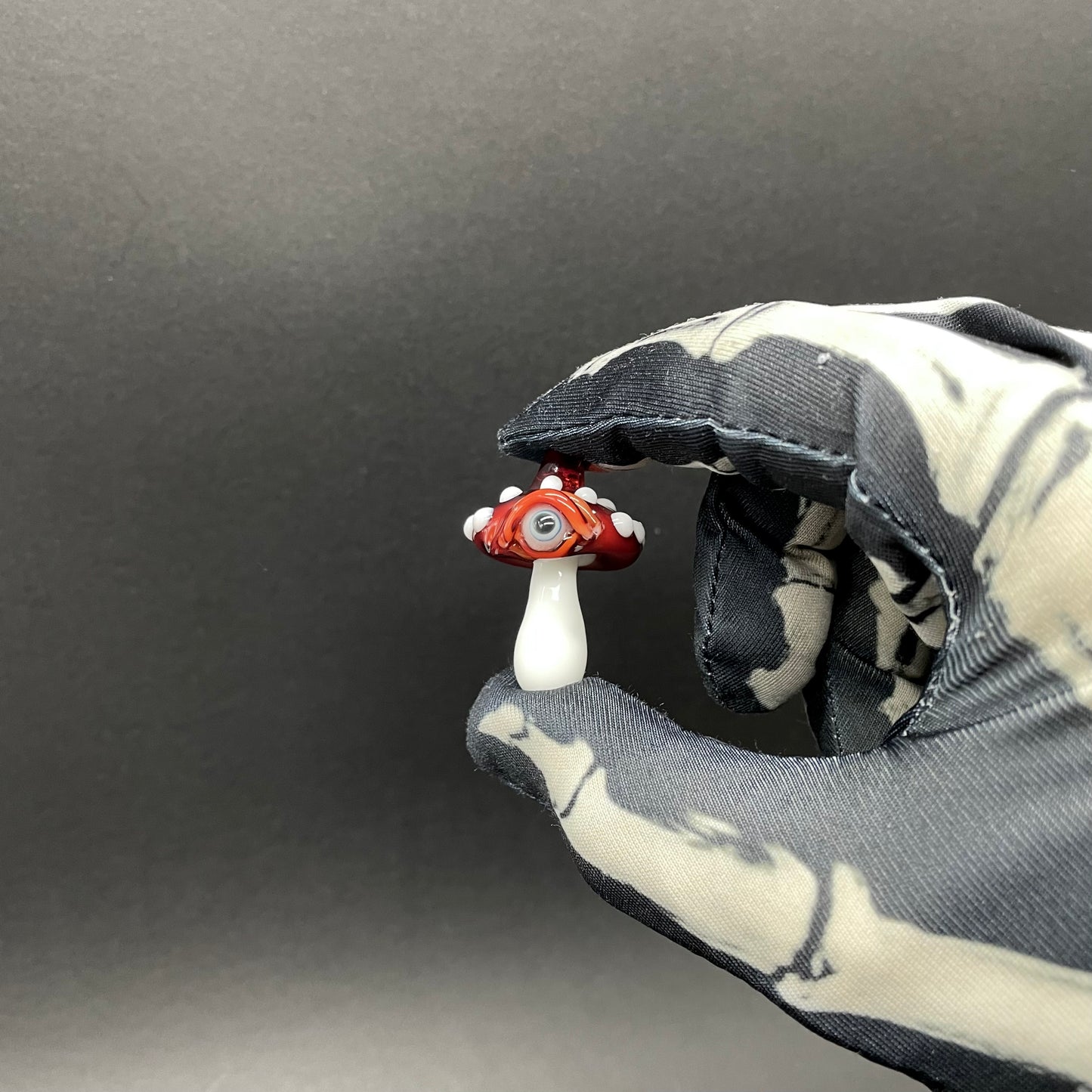 Cyclops mushroom pendant