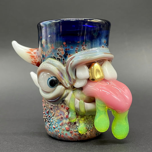 tongue demon shot glass