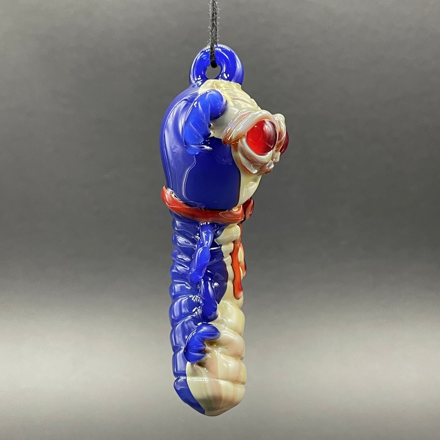 Labyrinth worm pendant