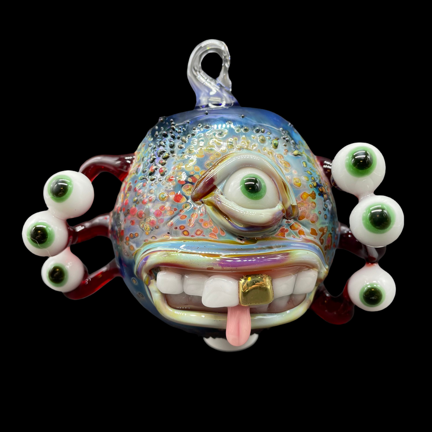 Eye stalk monster ornament
