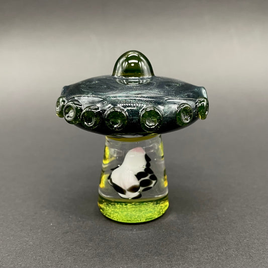 Alien abduction pendant (cow)
