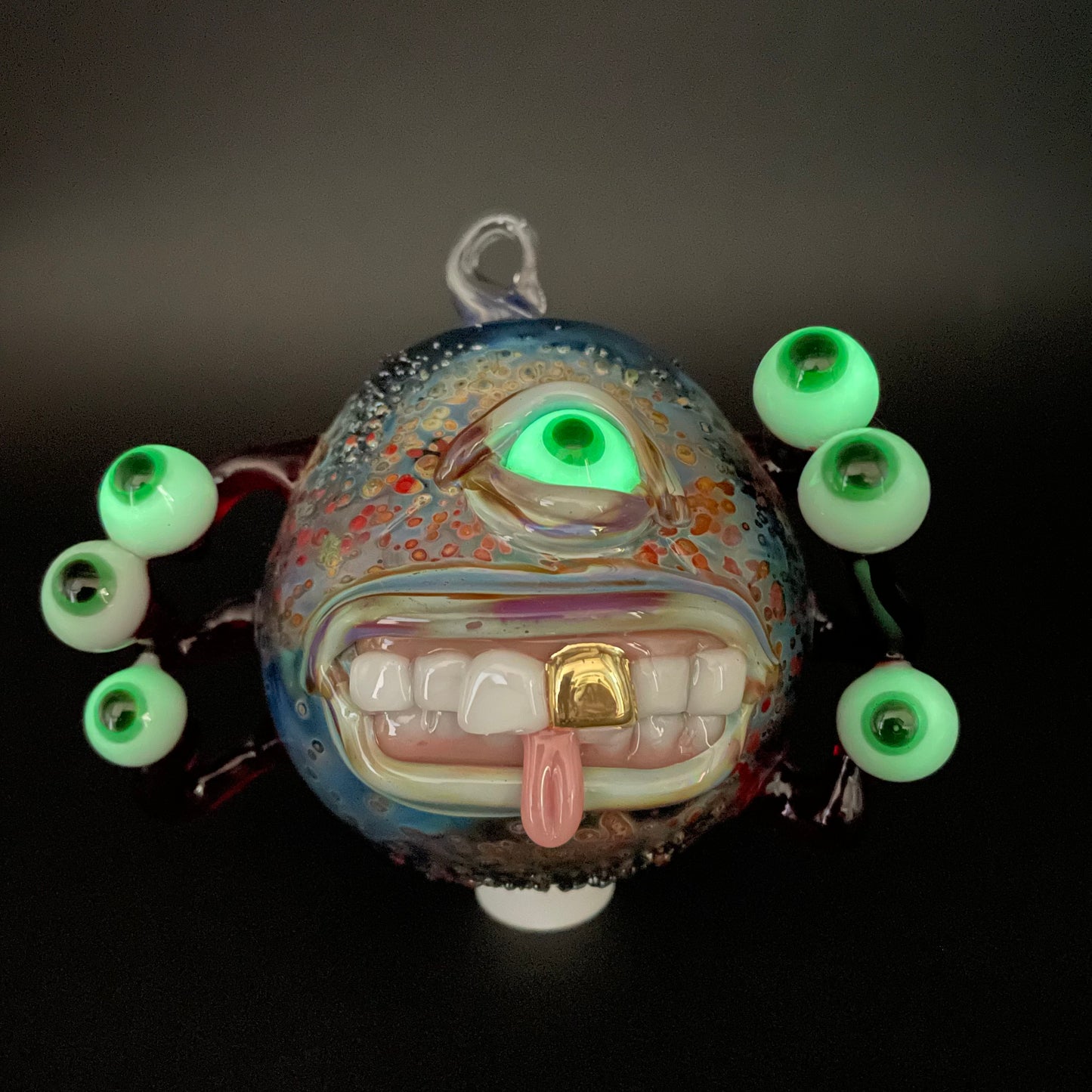 Eye stalk monster ornament
