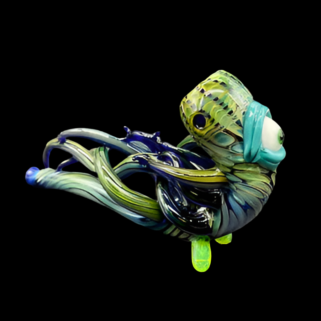 Gold Fumed Multi Tentacle Gandalf