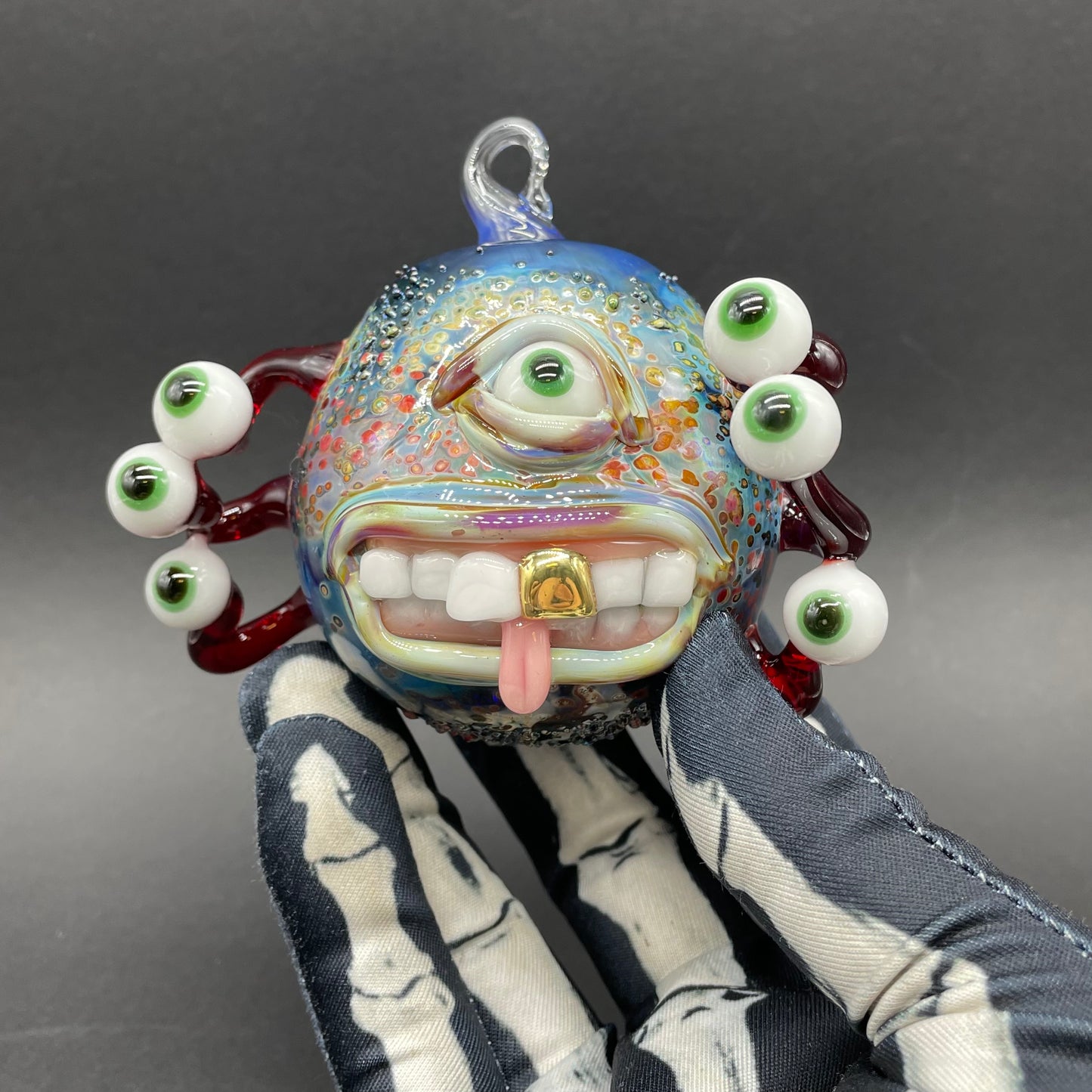 Eye stalk monster ornament