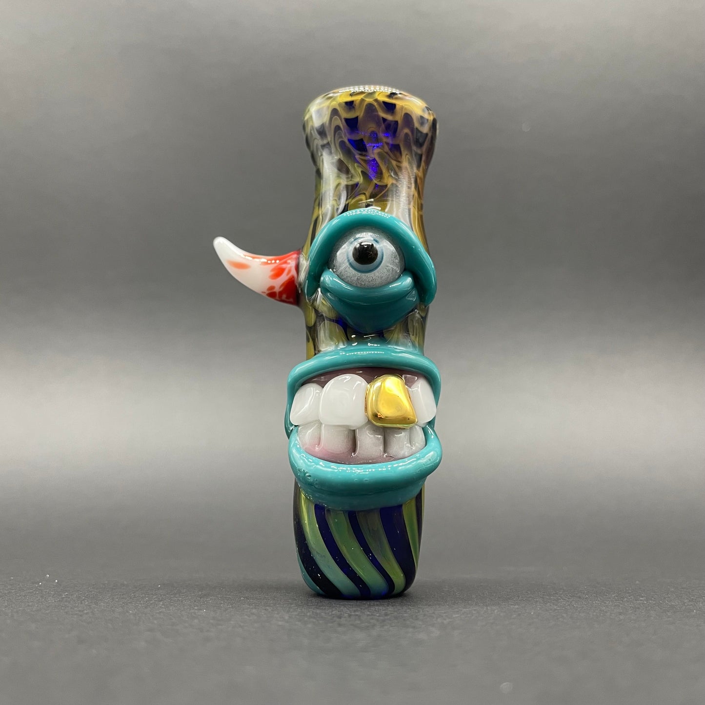 Gold fumed cyclops Chillum