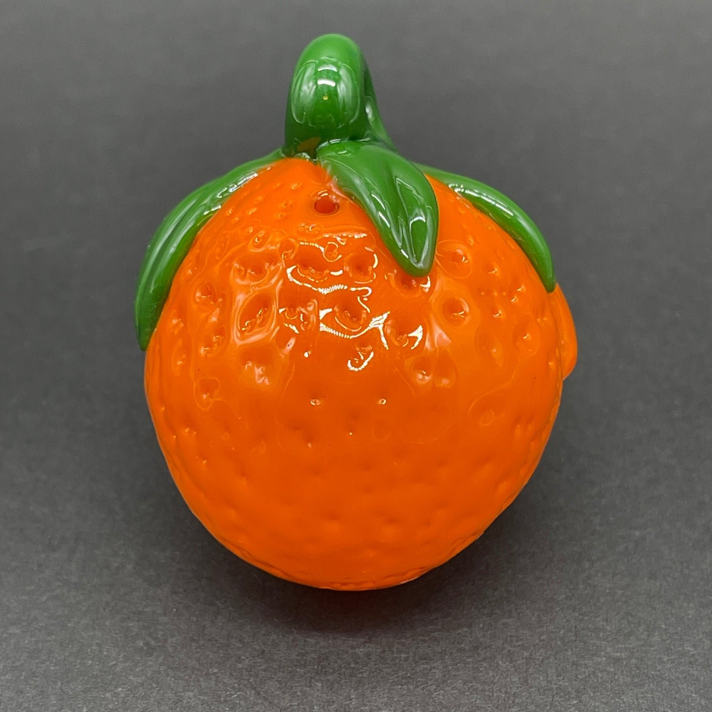 Toothy orange pendant