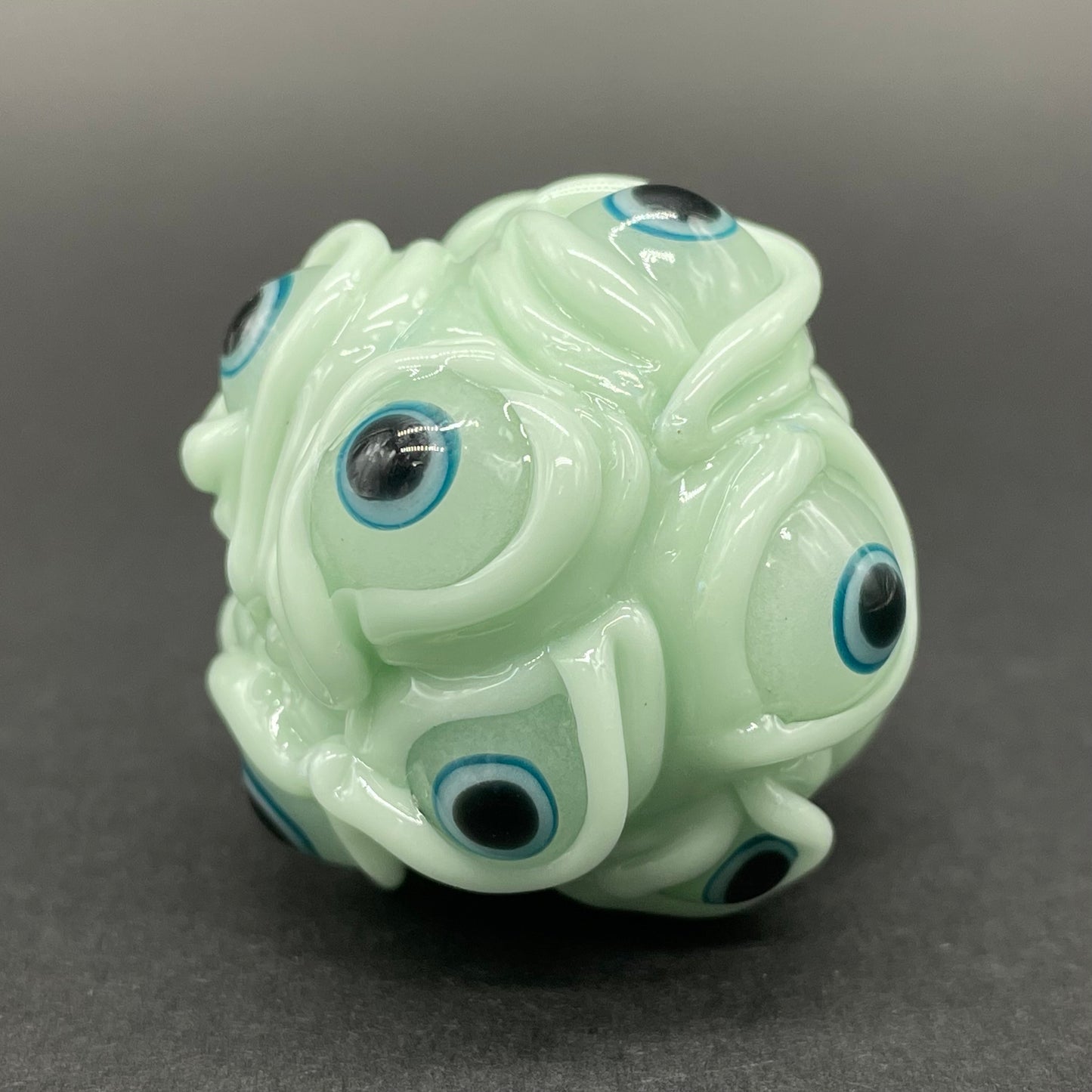 Mint green Argus pendant