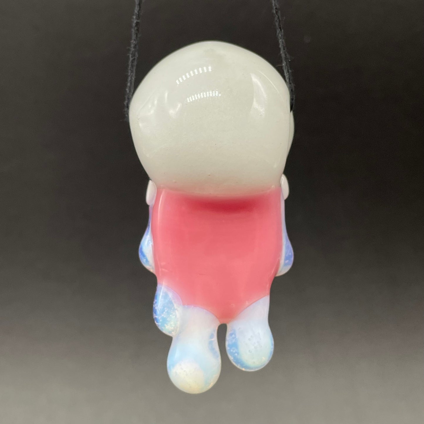 Glow in the dark eye pendant
