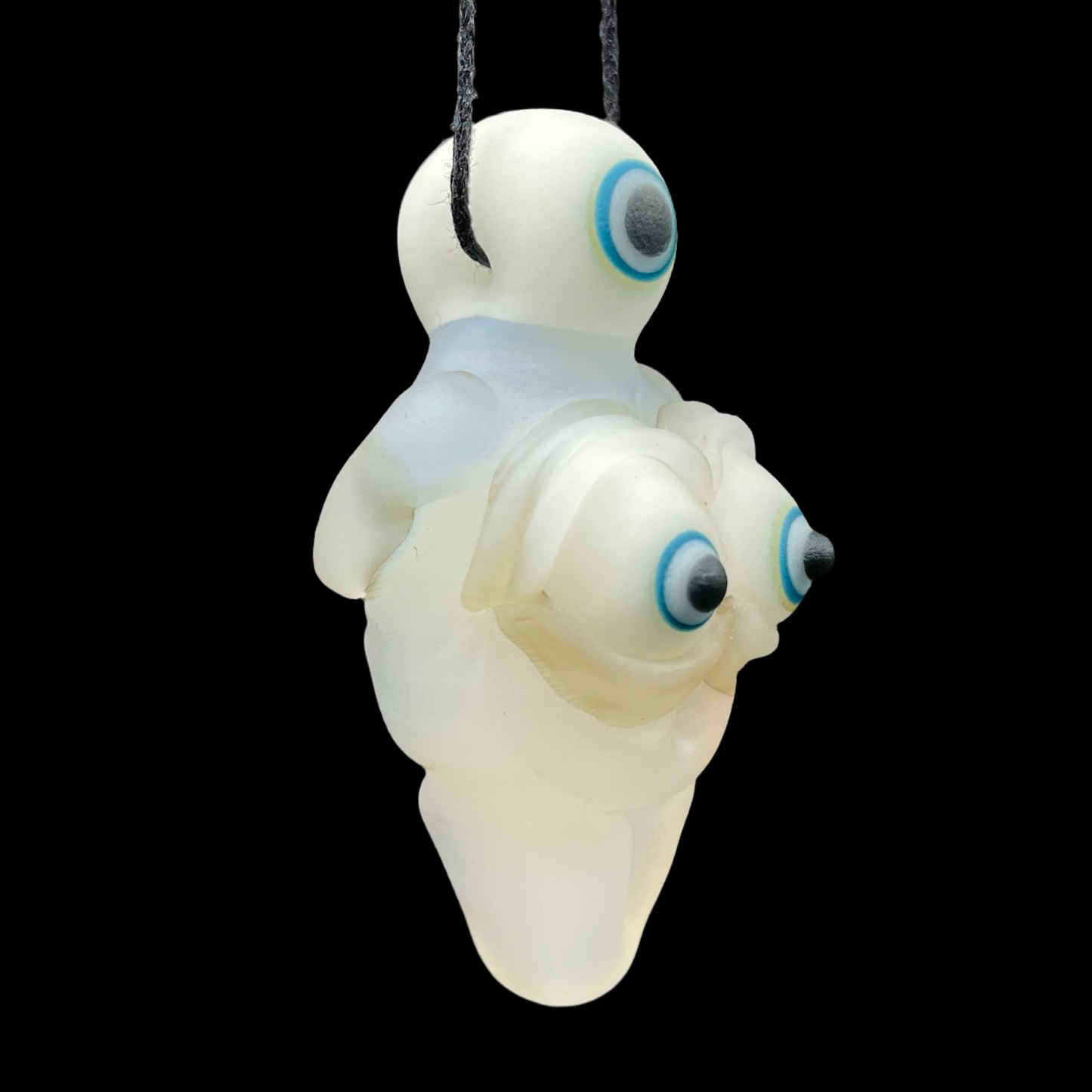 Black light reactive fertility pendant