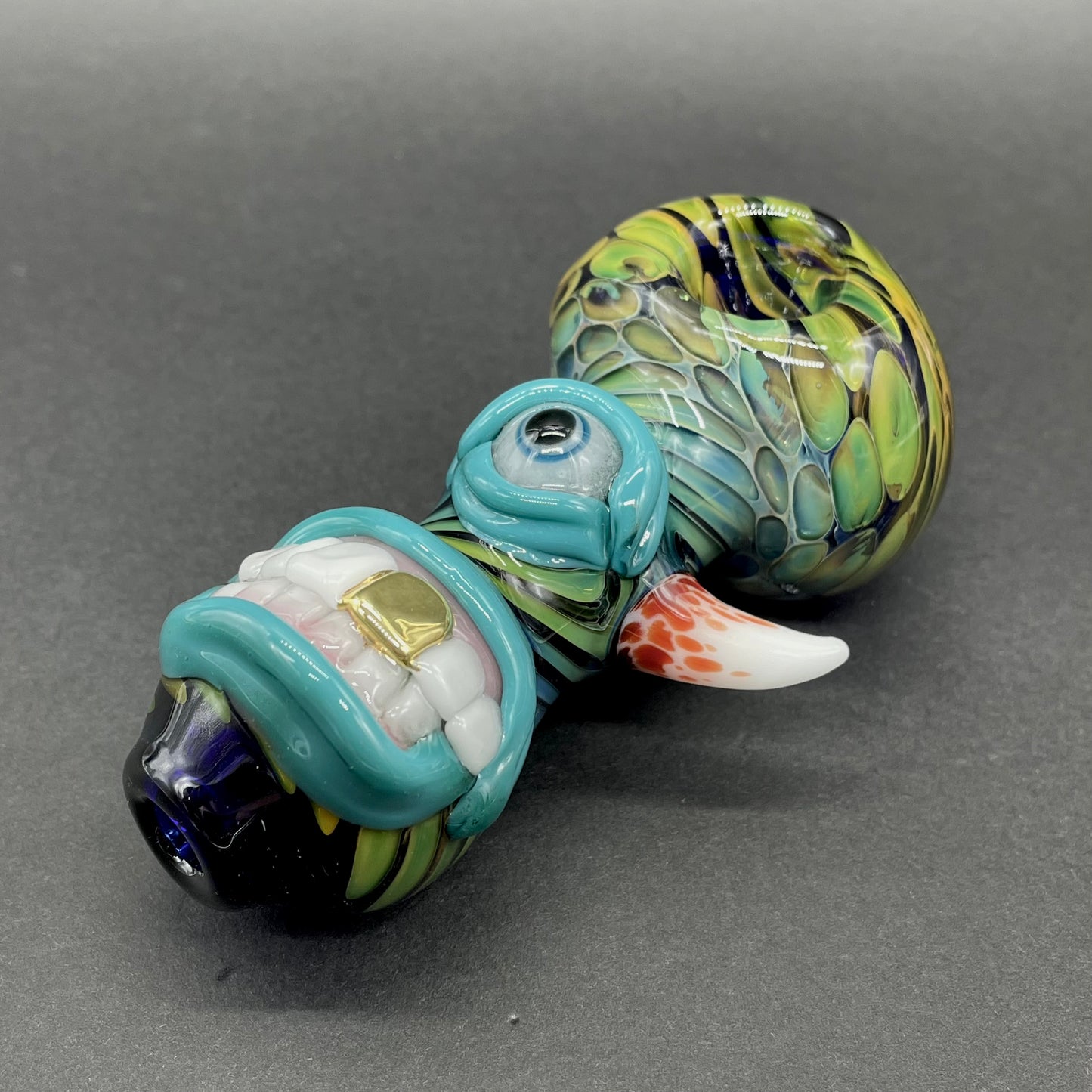 Gold Fumed Cyclops Spoon