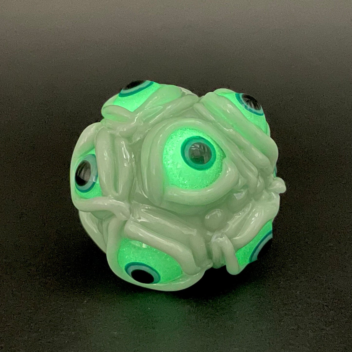 Mint green Argus pendant