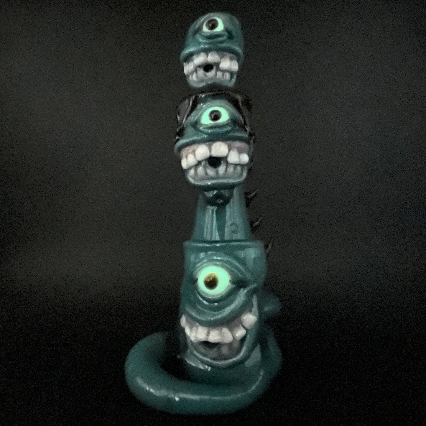 3 headed downdraft incense burner