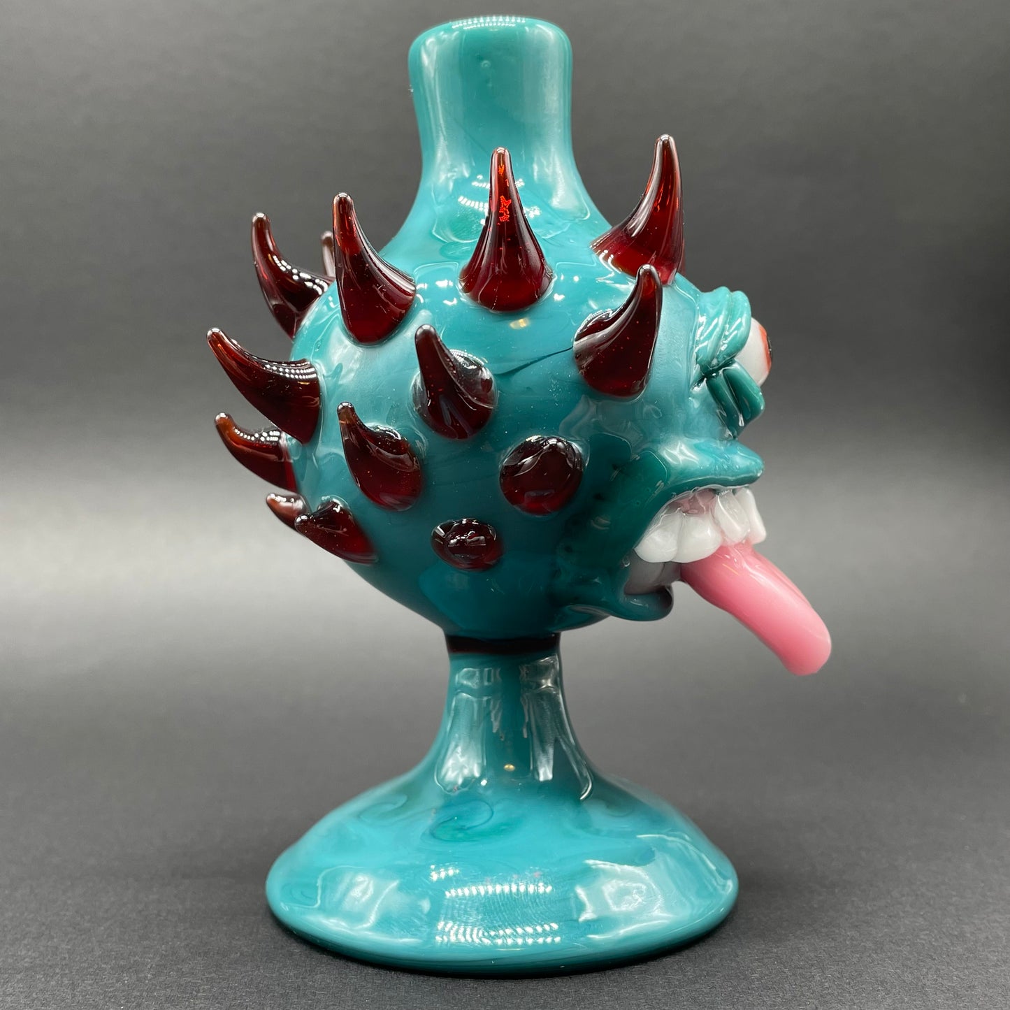 Tongue downdraft incense burner