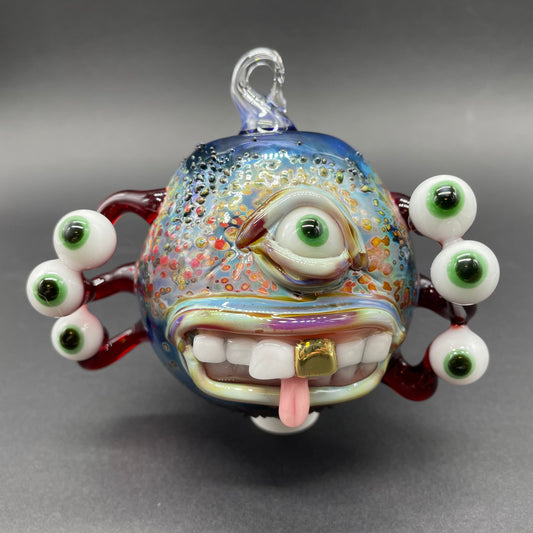 Eye stalk monster ornament