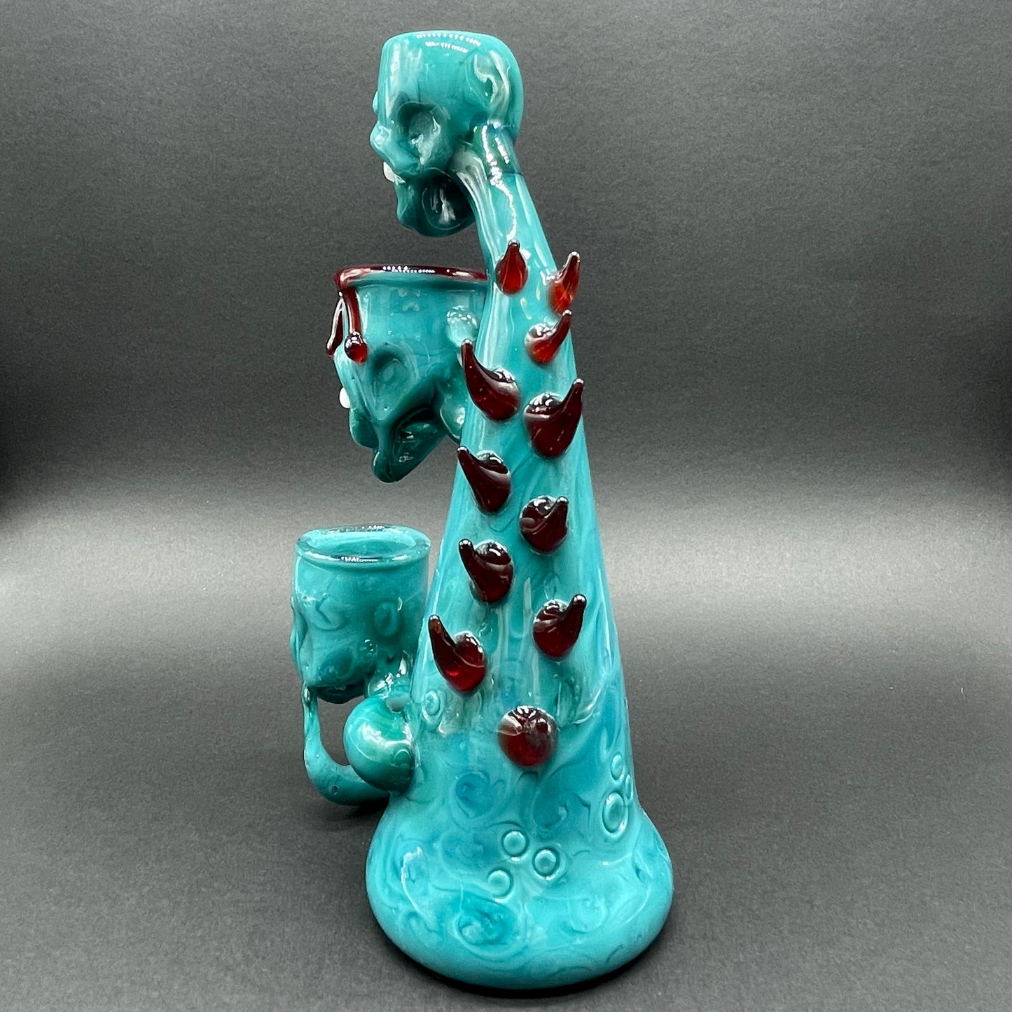 3 headed downdraft incense burner