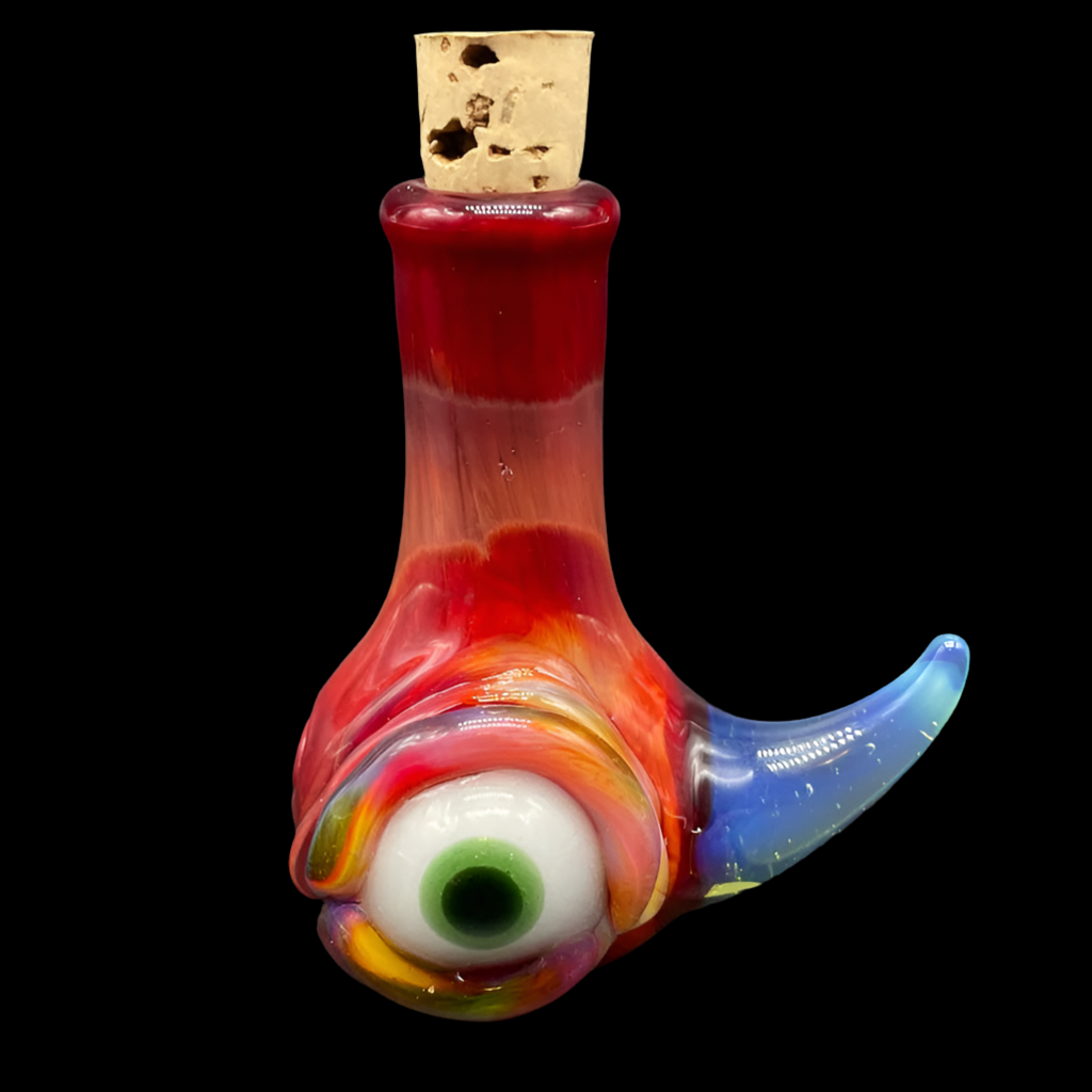Sunrise red cyclops potion bottle