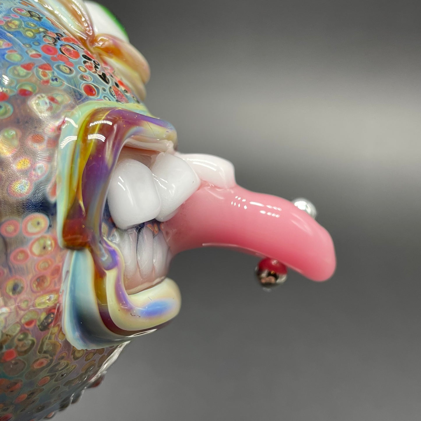 Pierced tongue cyclops ornament
