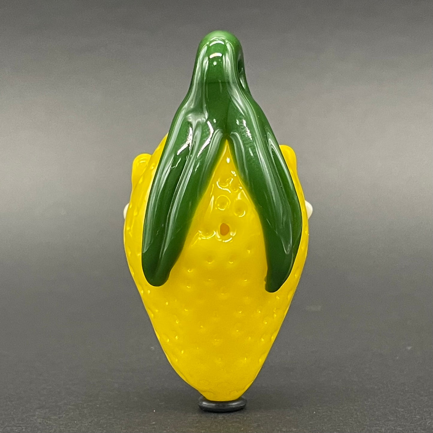 Grinning lemon pendant