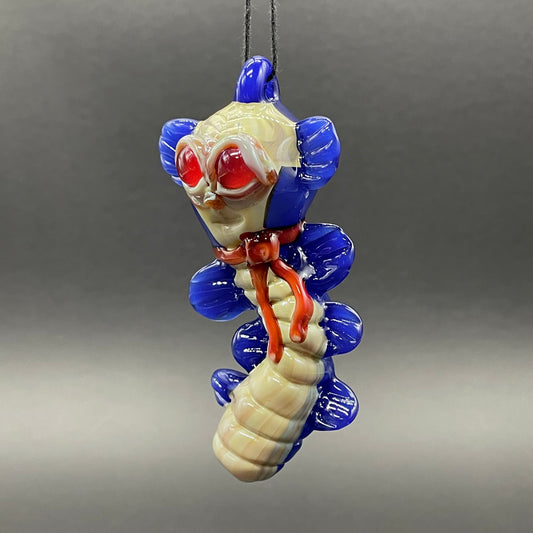 Labyrinth worm pendant