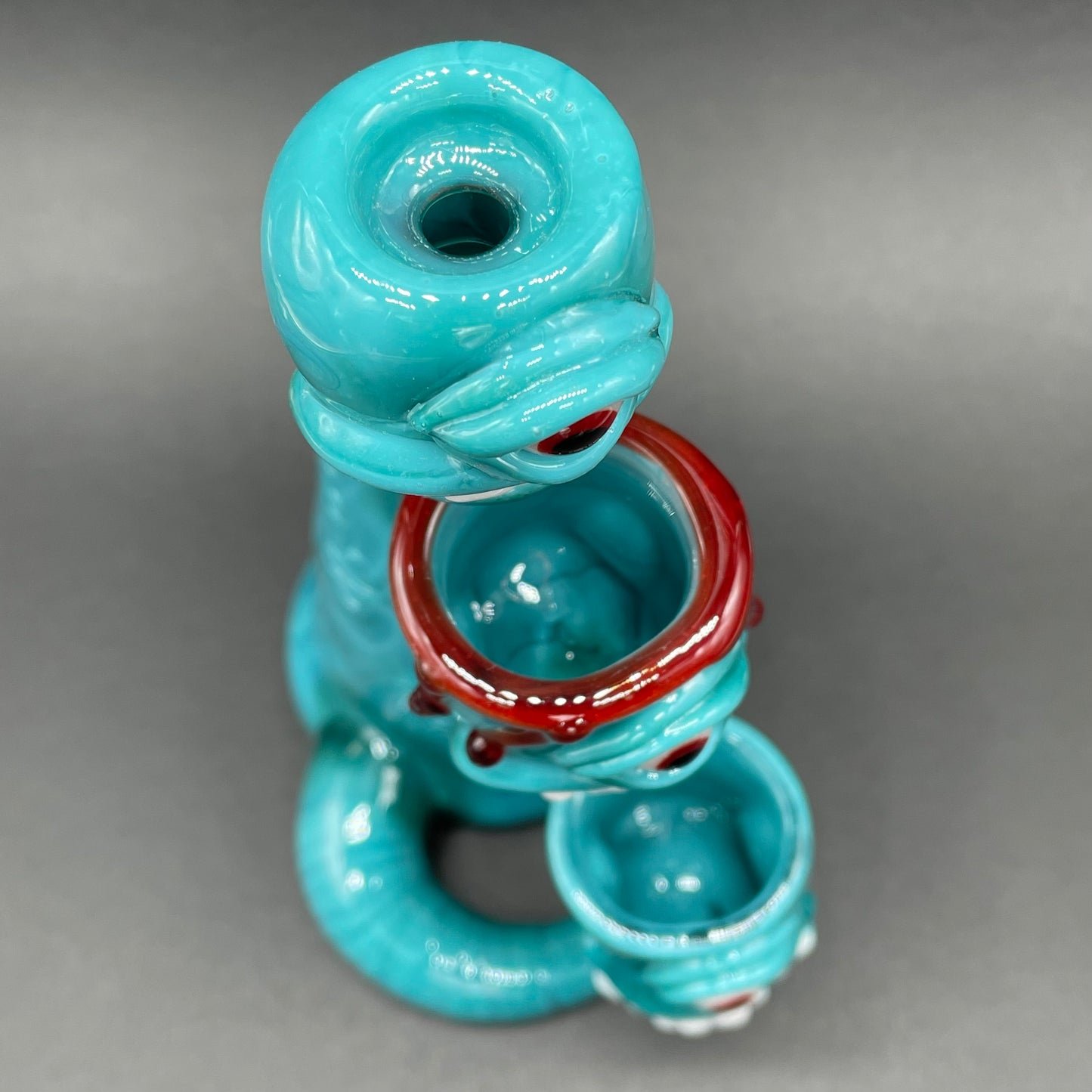 3 headed downdraft incense burner
