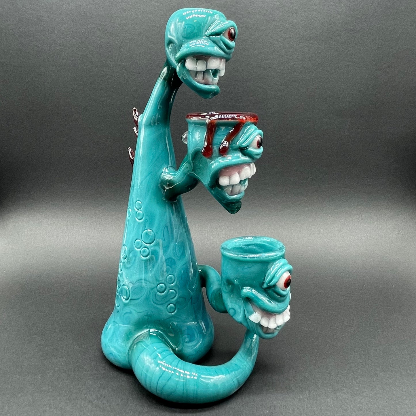 3 headed downdraft incense burner