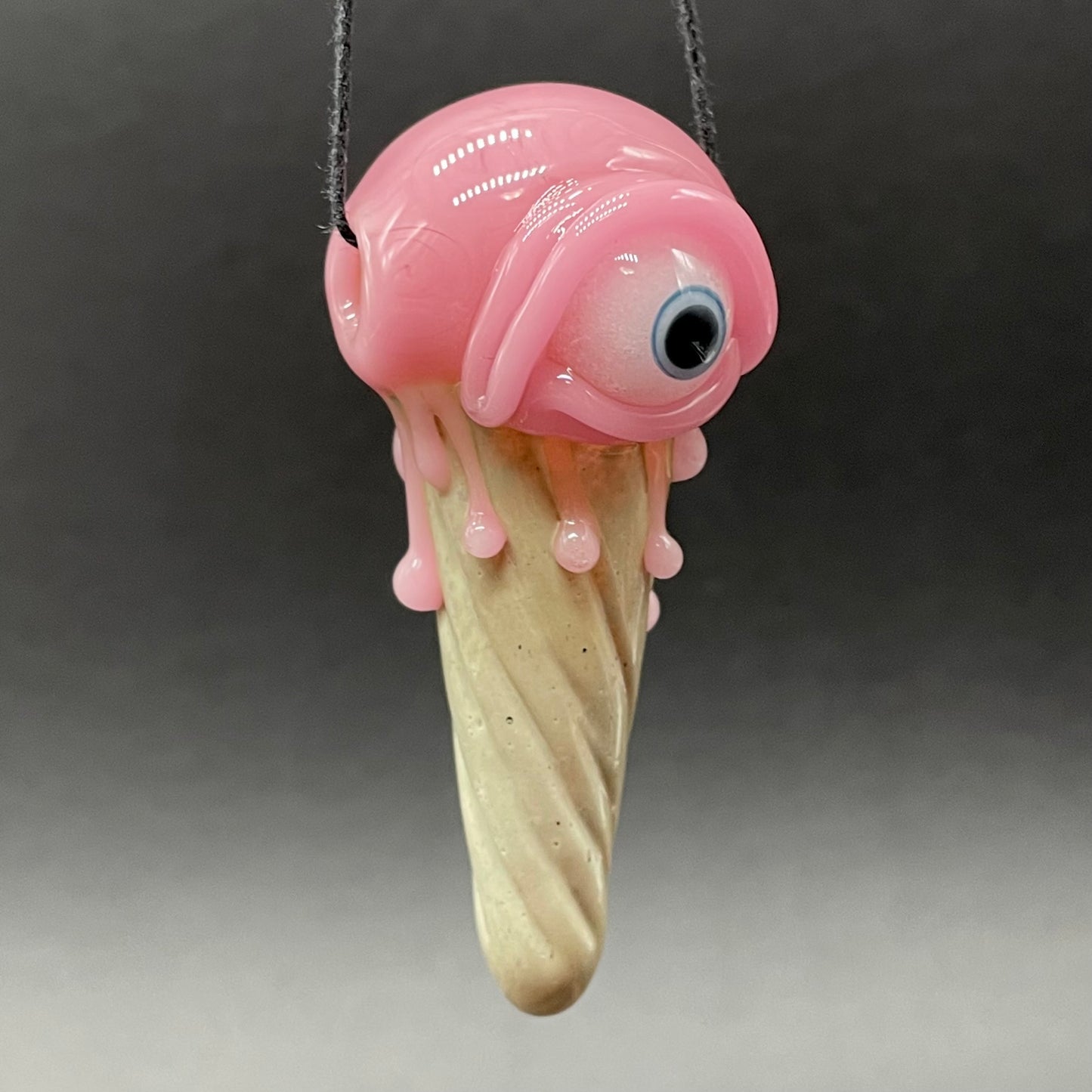 Eye scream cone pendant