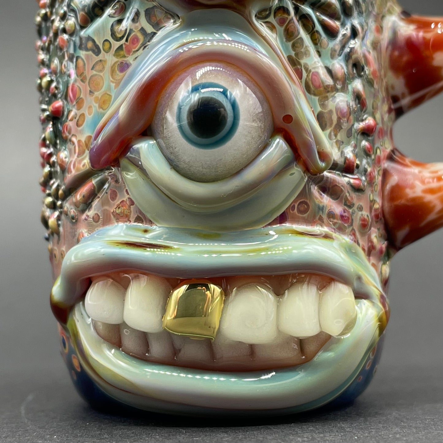 Vertical 3 eye shot glass