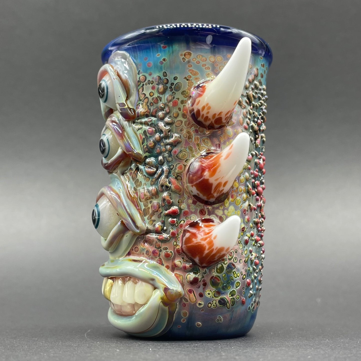 Vertical 3 eye shot glass