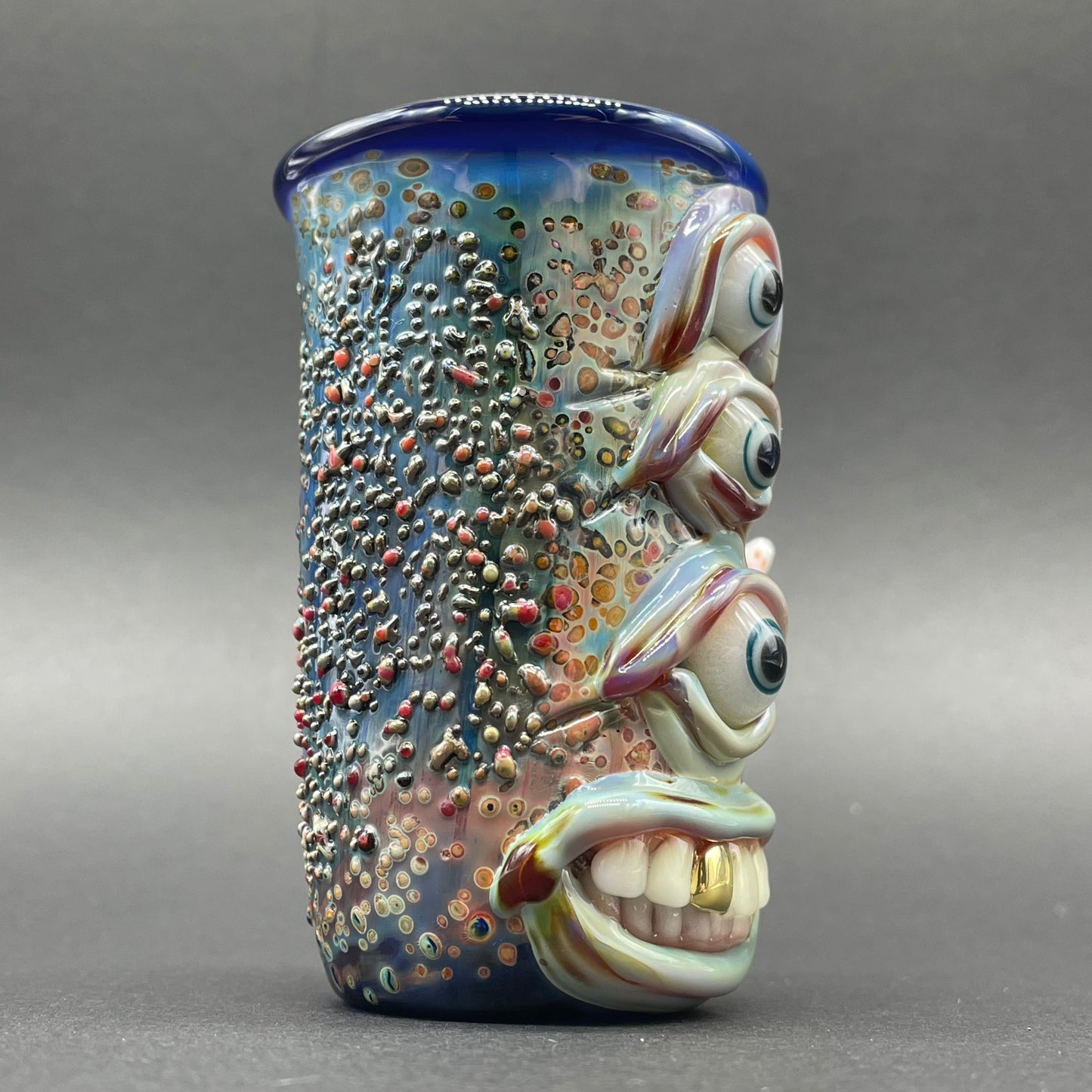 Vertical 3 eye shot glass