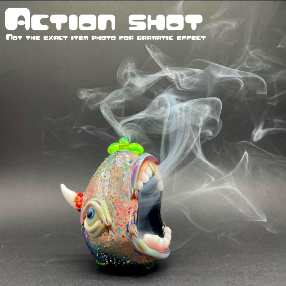 Screaming incense burner