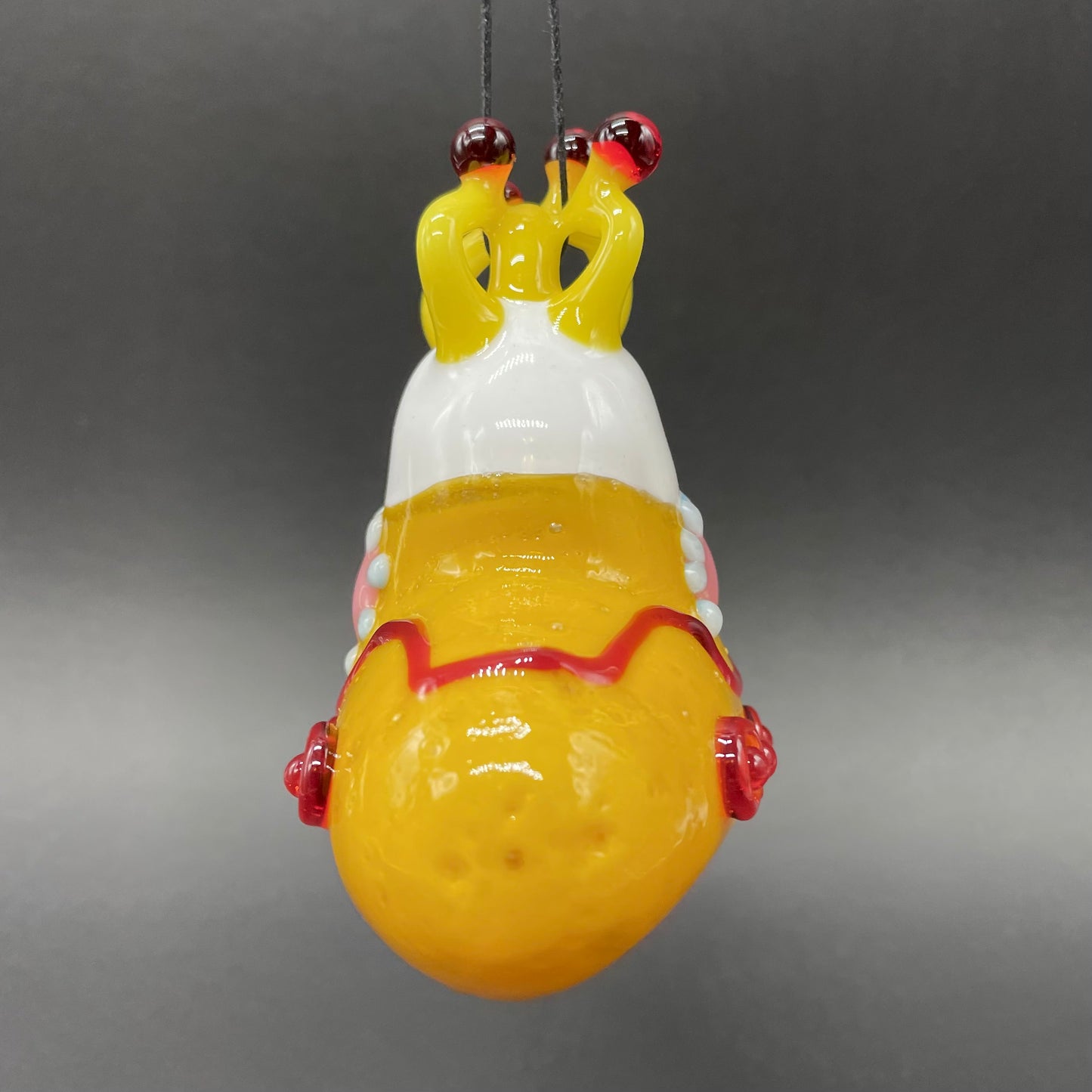 glass yellow submarine ornament