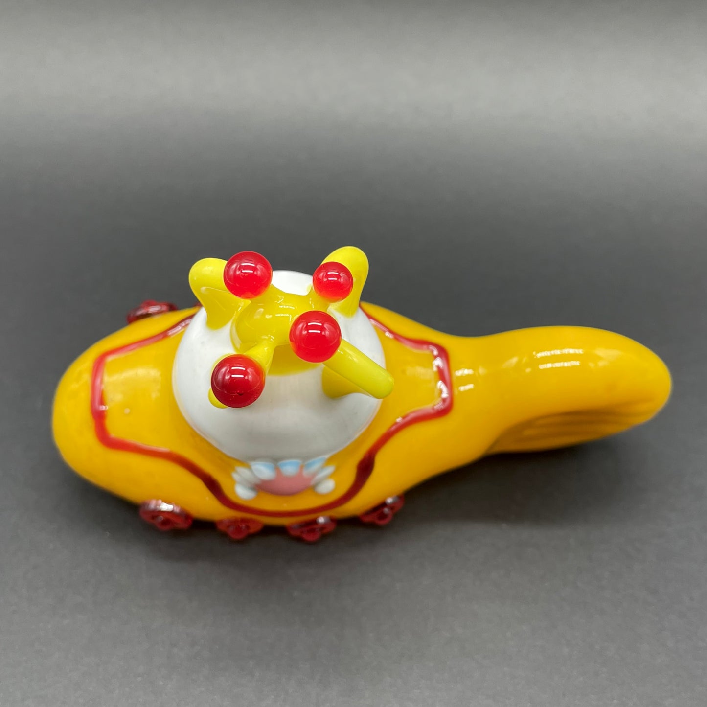 glass yellow submarine ornament