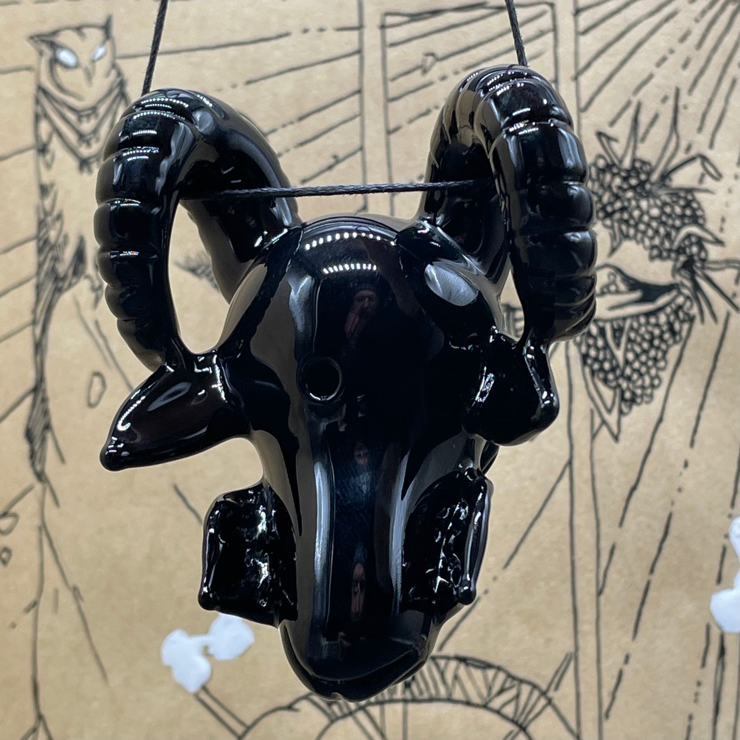 Black Philip pendant