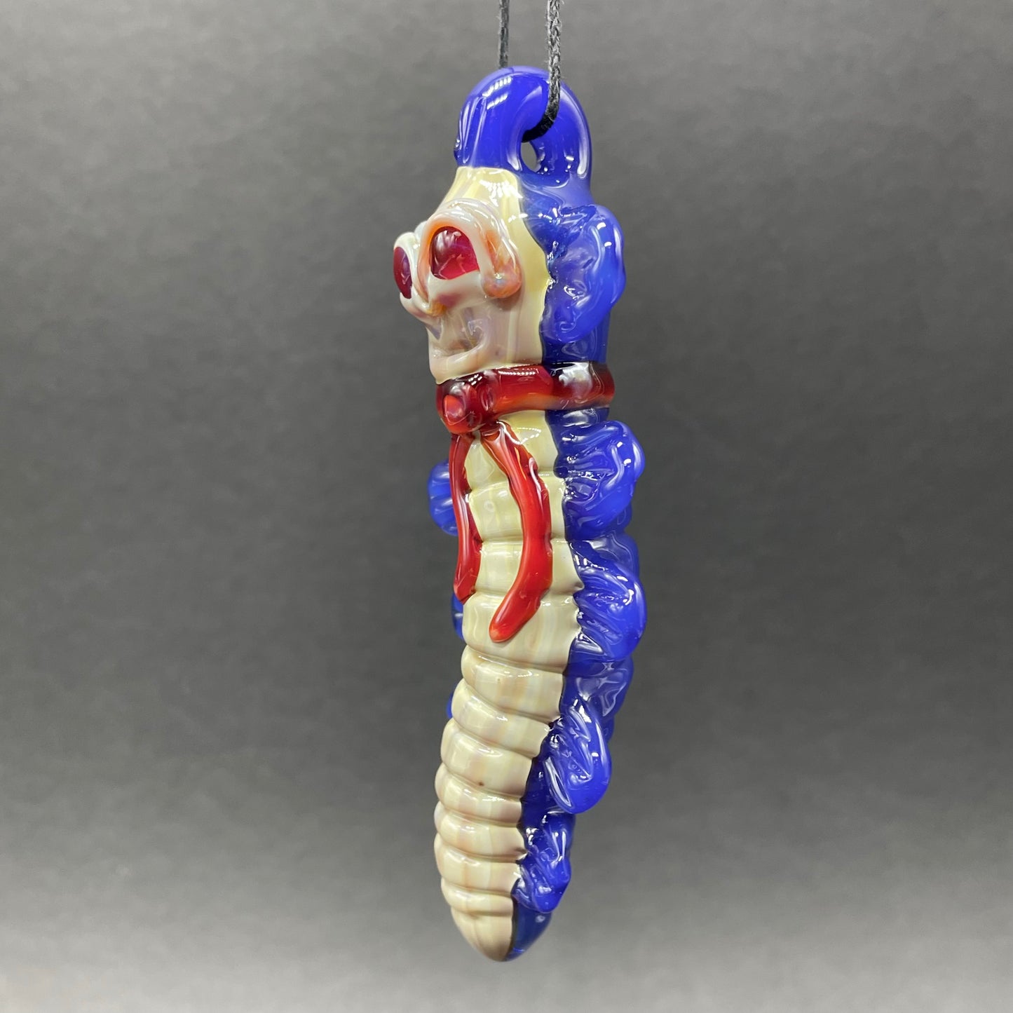 Labyrinth worm pendant