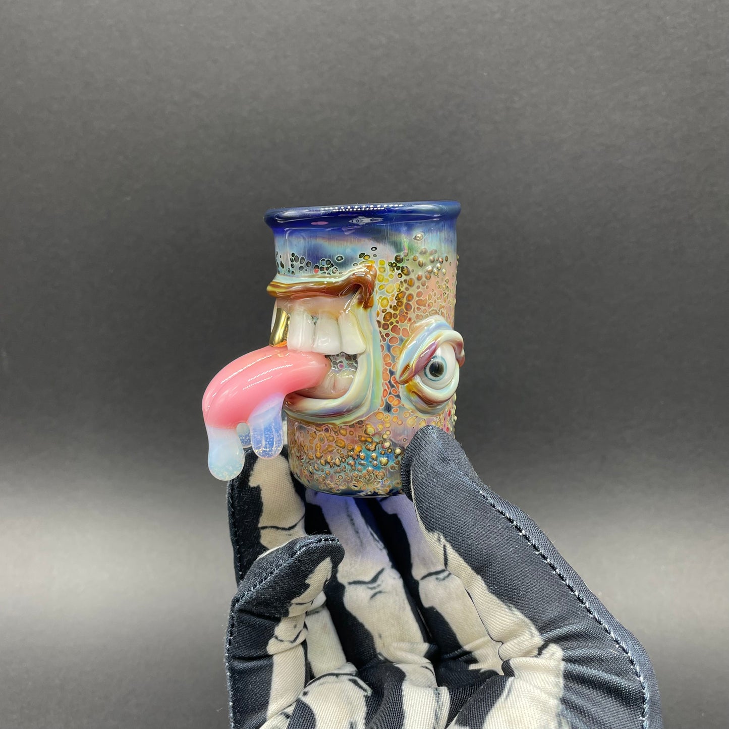 tongue demon shot glass